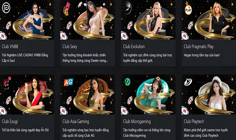 Ưu Điểm Casino Online VN88