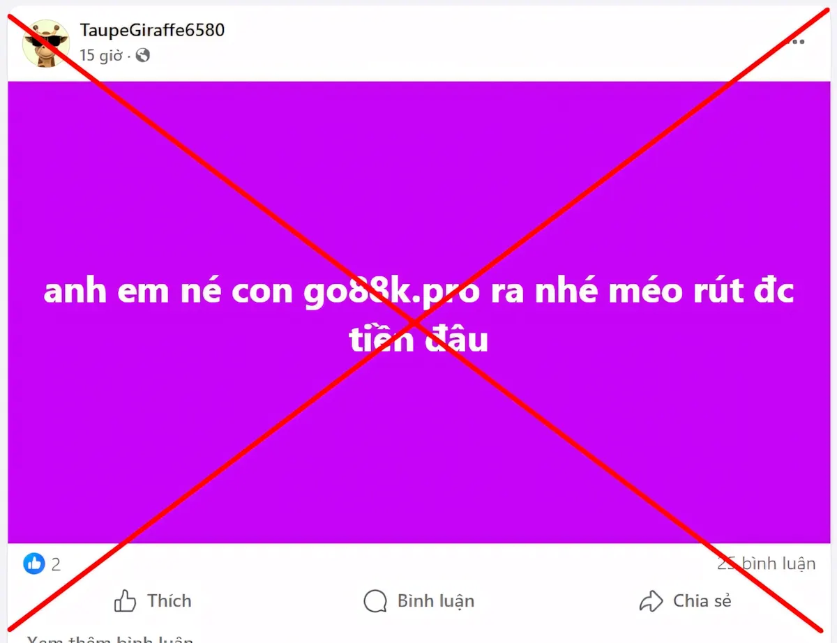 Biến tình huống chờ xử lý thành “Bằng chứng lừa đảo”